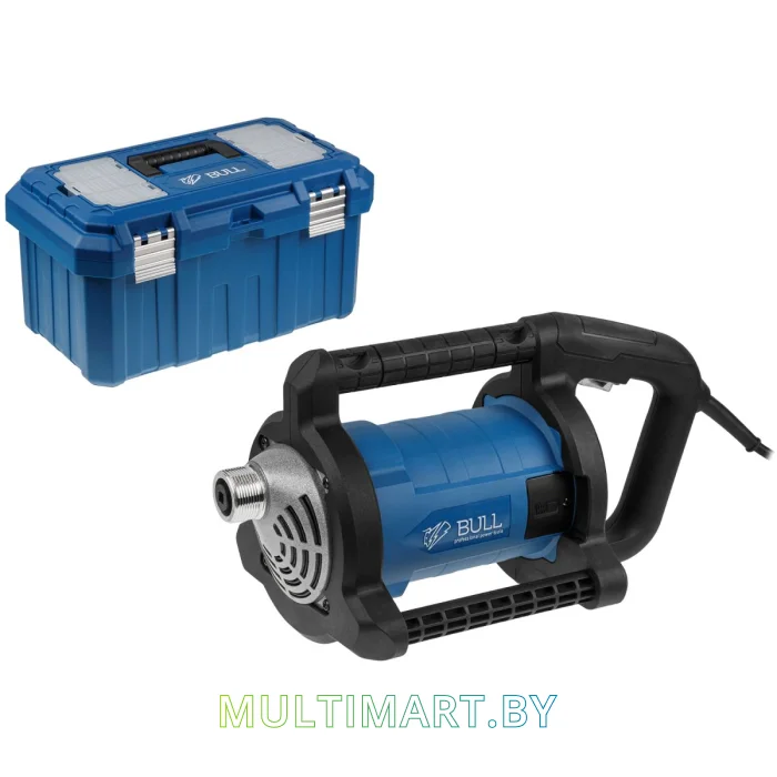 Вибратор глубинный Bull PCV 6026 1329605 (без вибронаконечника, кейс)